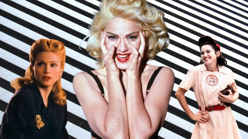 Madonna em Evita, Na Cama com Madonna e em Uma Equipe Muito Especial: carreira no cinema teve altos e baixos (Reprodução/Unsplash)