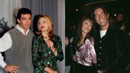 Antonio Banderas e Madonna (Foto: Dave Benett/Getty Images) | Ana Leza e Antonio Banderas (Foto: Vinnie Zuffante/Getty Images)