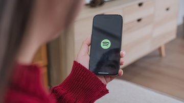 Spotify: repasse global foi de US$ 9 bi em 2023 (Getty Images)