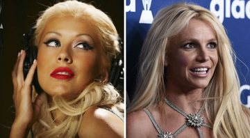 Christina Aguilera (Foto: Clive Brunskill/Getty Images for Pepsi) e Britney Spears (Foto: Chris Pizzello/Invision/AP)