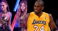 Jennifer Lopez, Shakira e Kobe Bryant (Foto: Reprodução/ Instagram/ Foto 2: AP Photo/Chris Carlson)