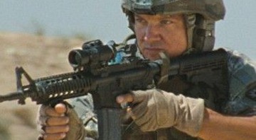 Jeremy Renner em cena de <i>Guerra ao Terror</i>: filme vencedor do Oscar inspira reality show nos EUA - Divulgação