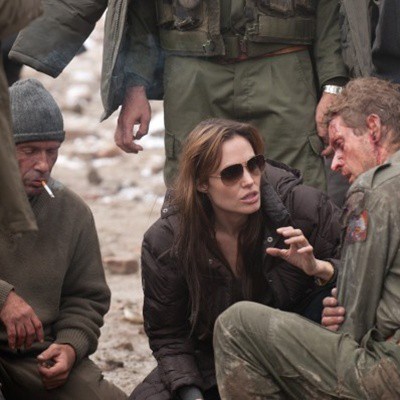 Angelina Jolie, durante as filmagens de <i>In the Land of Blood and Honey</i> - Foto: Reprodução/Collider