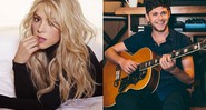 Shakira e Niall Horan - Reprodução/Facebook