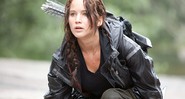 Jennifer Lawrence como Katniss Everdeen em Jogos Vorazes (2012)
