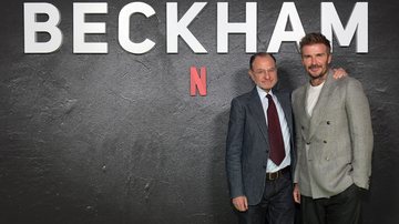 Fisher Stevens e David Beckham (Foto: Charley Gallay/Getty Images for Netflix)
